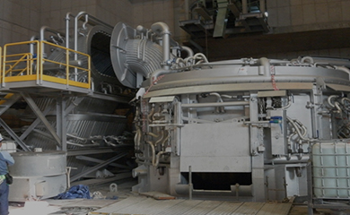 Production installation of ARC electric furnace and ACC’y