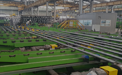 Chamfering machine in steel plant 